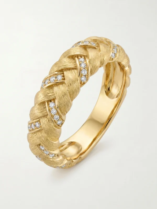 Gilded Braid Ring