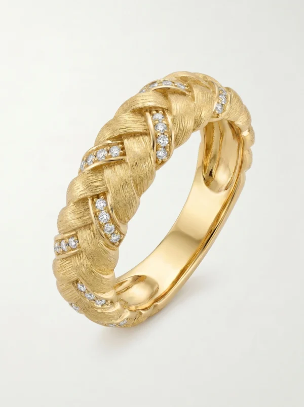 Gilded Braid Ring