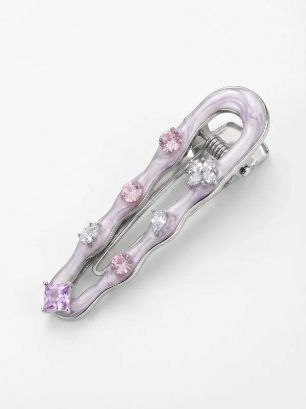 Translucent Lilac Clip