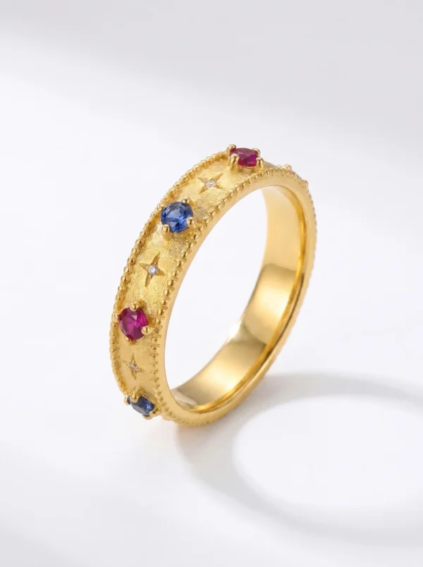 Multiverse Crystal Eternity Band