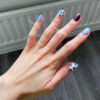 n10 Blue White Flower
