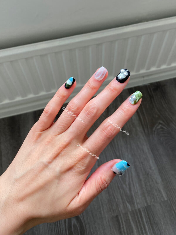 n23 Blue Green Wave