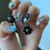 n07 Blue Silver Stones