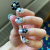 n07 Blue Silver Stones