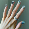 n07 Blue Silver Stones