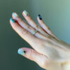 n07 Blue Silver Stones