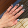 n07 Blue Silver Stones